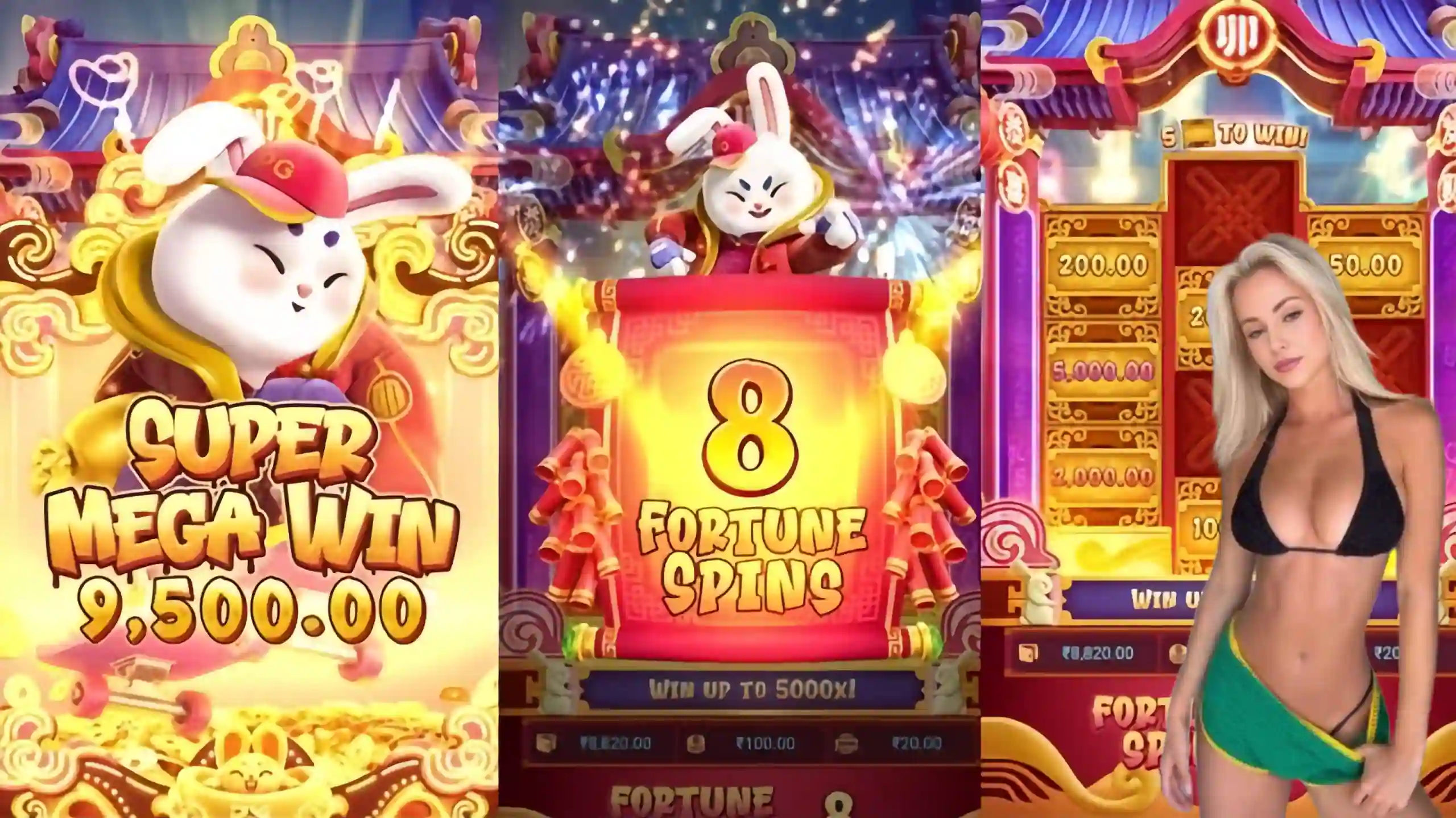 Wild Expansivo Fortune Rabbit ebapg - Coelho Dourado que Expande